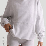 Boyfriend Hoodie - Light Heather Gray