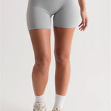 Pro-Technical Biker Shorts 6" - Sky Gray