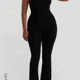 Prime Cami Flared Jumpsuit - Black