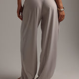 The Ivy Wide-Leg Trousers - Buttercream