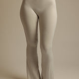 Pro-Technical Flared Leggings - Buttercream