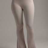 Pro-Technical Flared Leggings - Buttercream