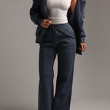 Boyfriend Zip-Up Hoodie - Serene
