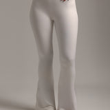 Pro-Technical Flared Leggings - White