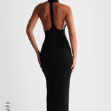 Racerback Maxi Dress - Black