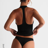 Racerback Tank Top - Black