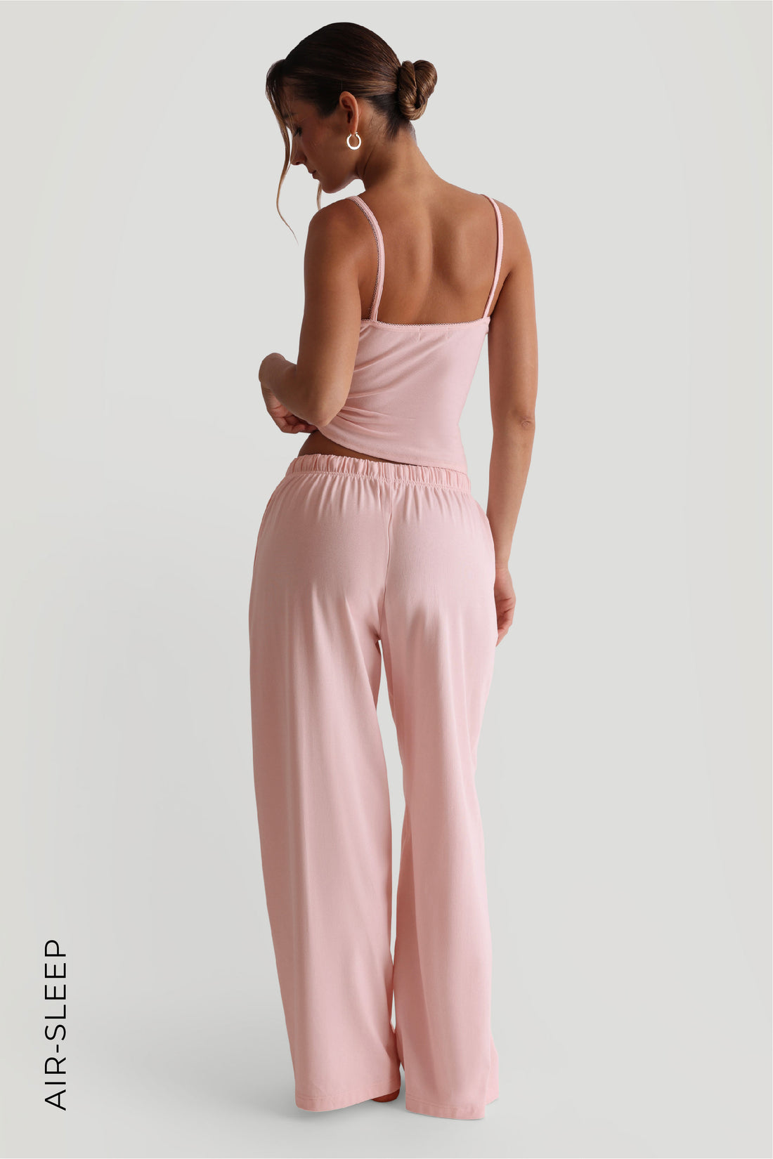 Air-Sleep Straight Leg Pants - Light Rose