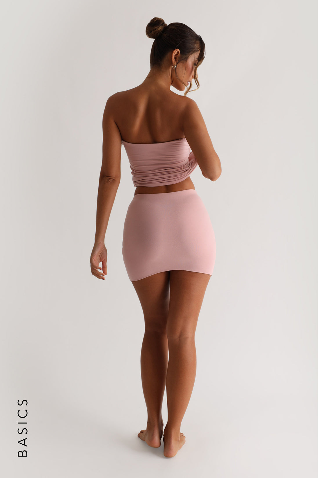 Pro-Technical Mini Skirt - Light Rose