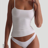 Prime Cami Tank Top - White