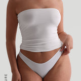 Classic Full-Length Tube Top - White