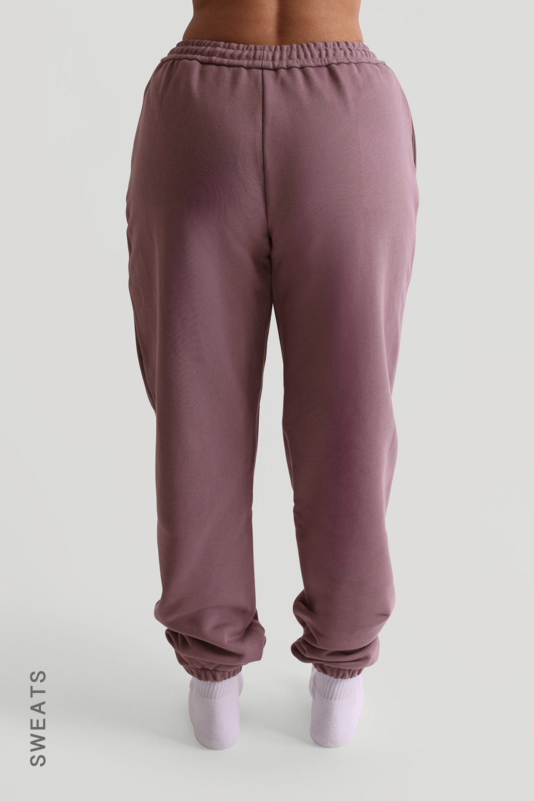 Jogger Fit Sweatpants - Vintage Purple