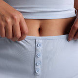 Air-Sleep Ease Shorts - Celeste