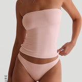 Classic Full-Length Tube Top - Light Rose