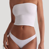 Haut tube mi-long classique - Blanc