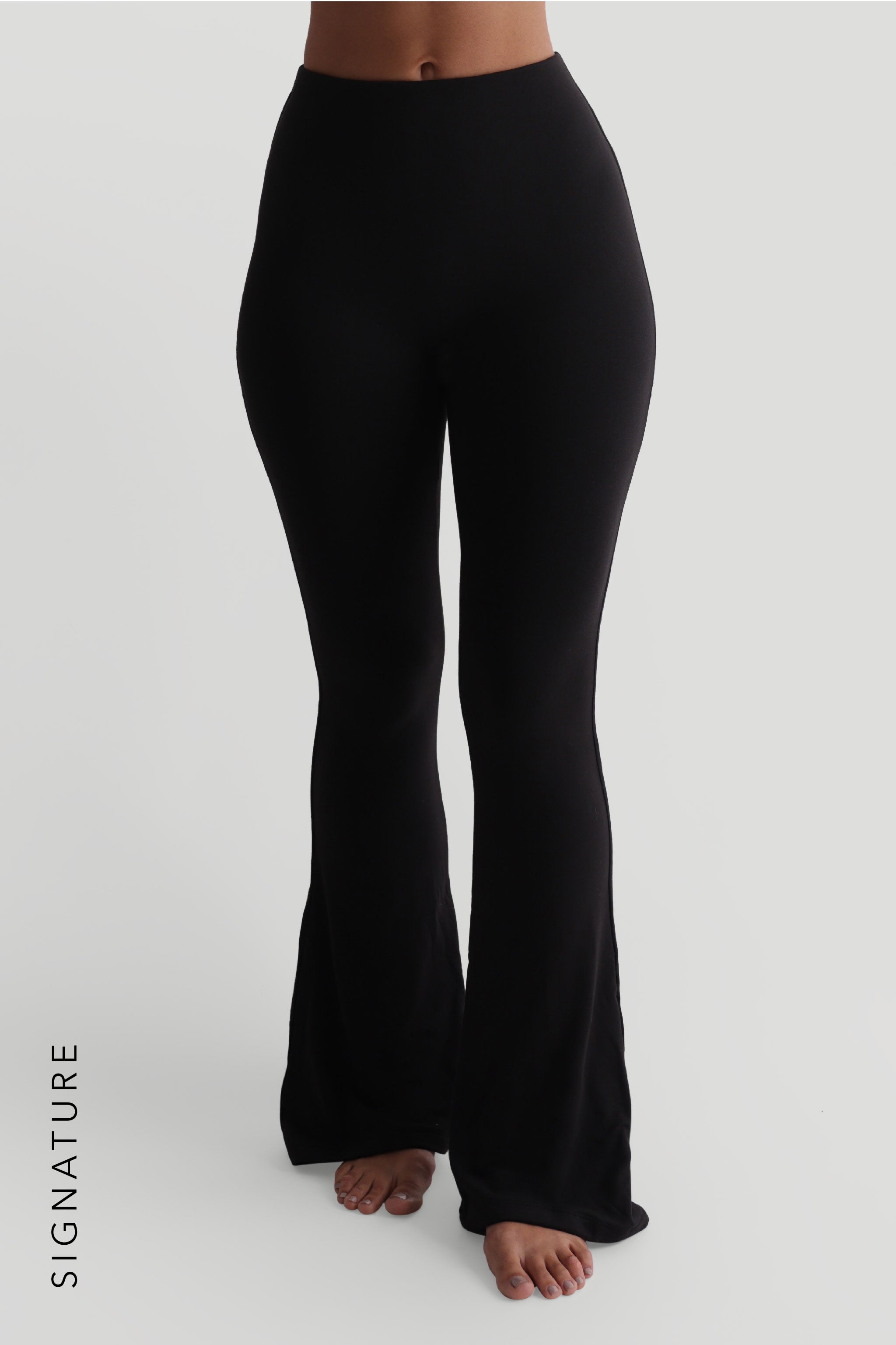 Pro Technical Flared Leggings Black