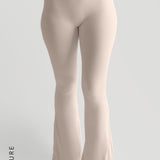 Pro-Technical Flared Leggings - Buttercream