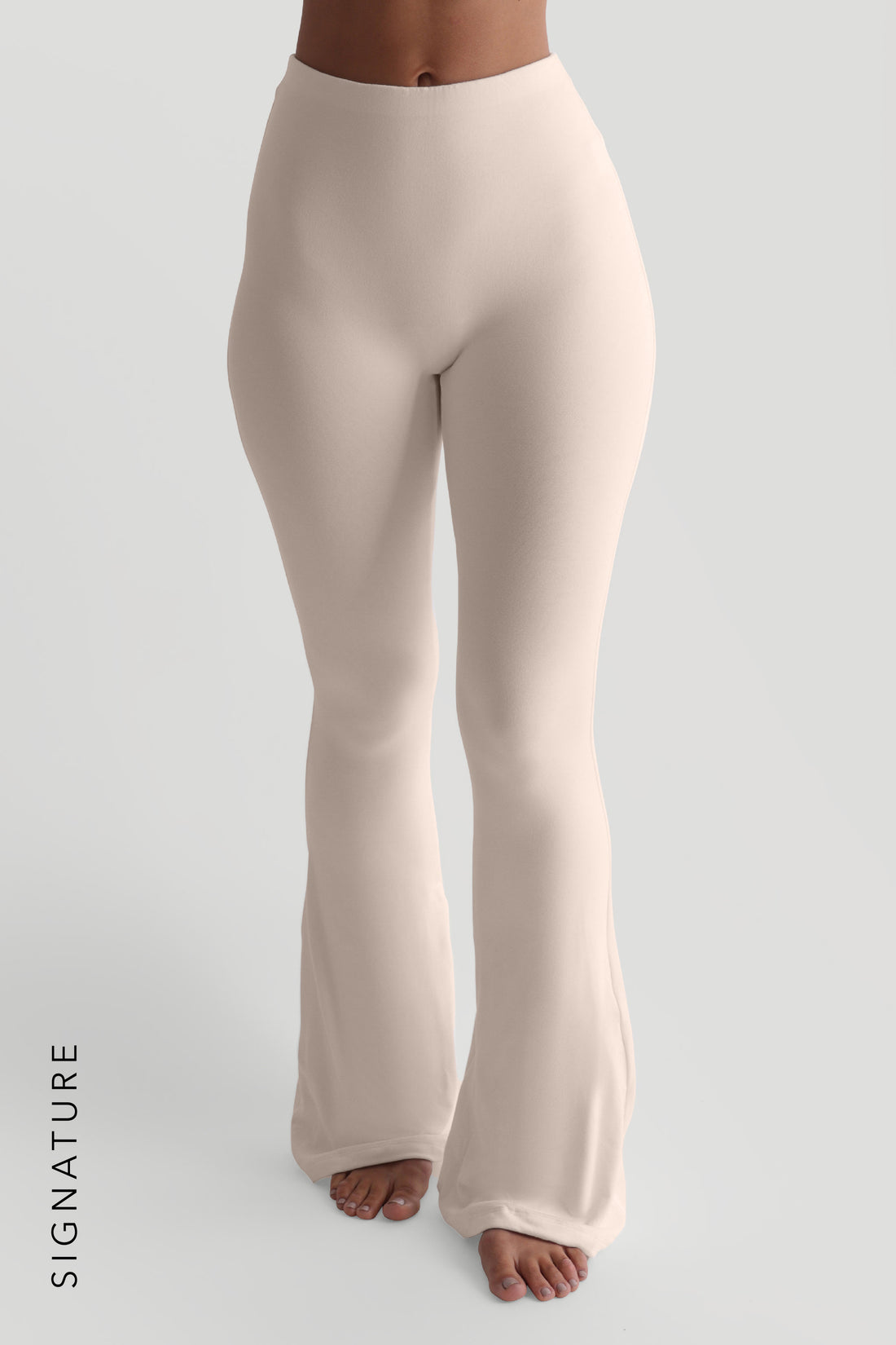 Pro-Technical Flared Leggings - Buttercream