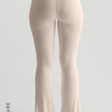 Pro-Technical Flared Leggings - Buttercream