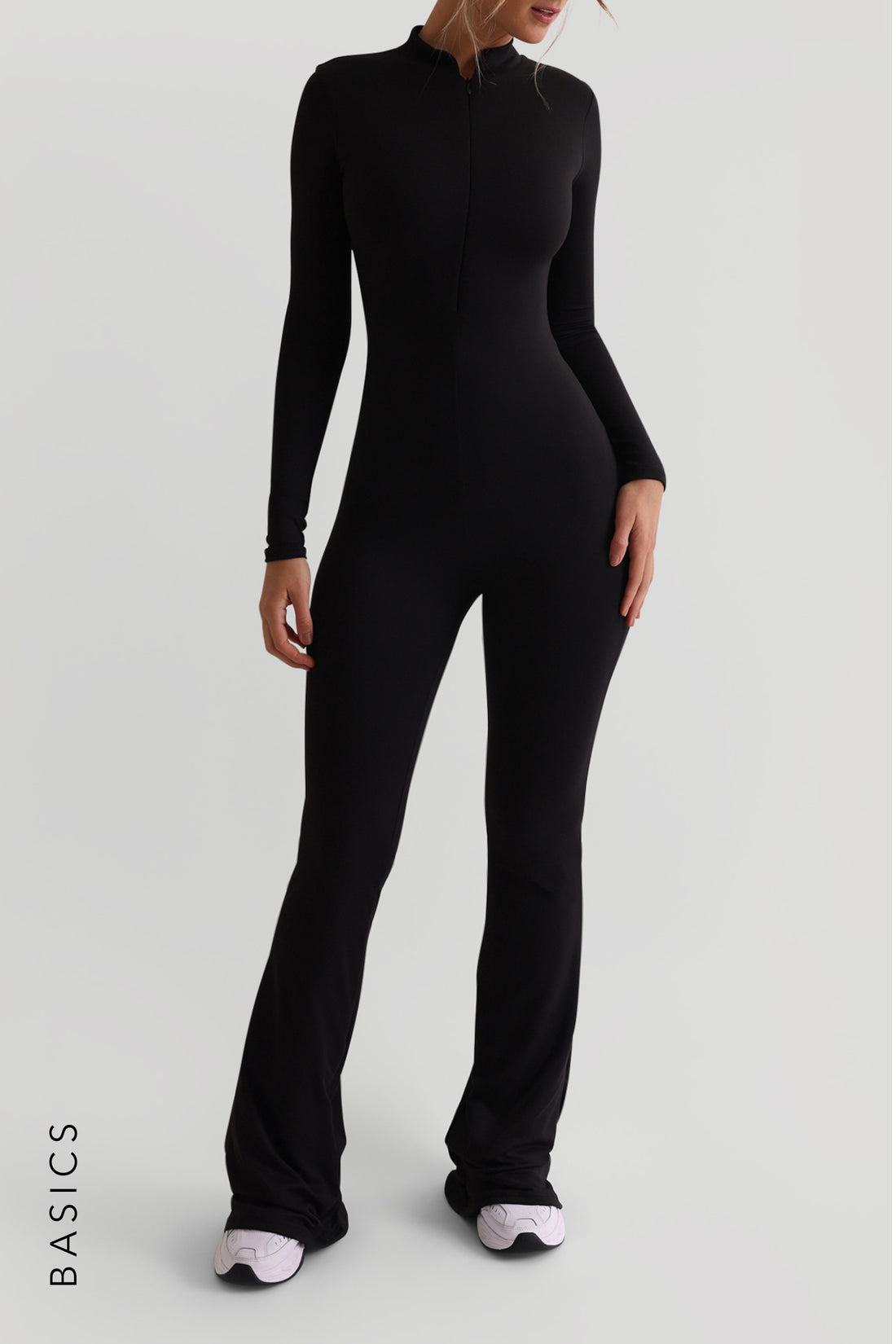 New Standard Flared Jumpsuit - Black