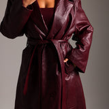 The Paragon Coat - Black Cherry
