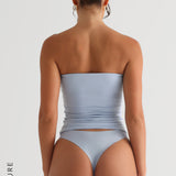 Classic Full-Length Tube Top - Celeste