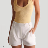 The Ivy Shorts - White