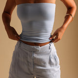 Classic Full-Length Tube Top - Celeste