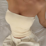 Classic Full-Length Tube Top - Soft Honey