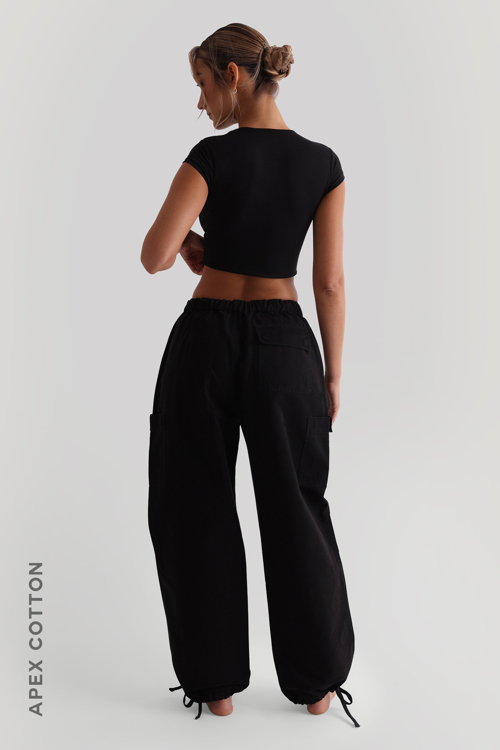 Essential Baggy Cargo Pants - Black Wash – My Outfit Online Essential Baggy Cargo Pants - Black Wash – My Outfit Online