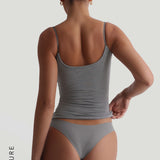 Prime Cami Tank Top - Stone Gray