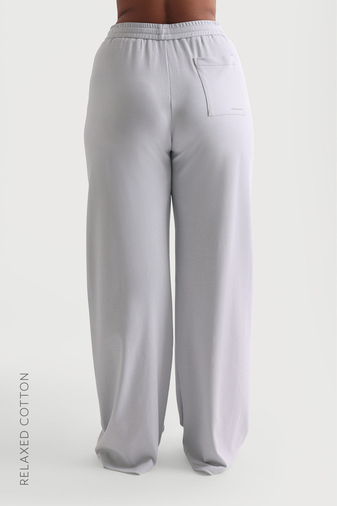 Relaxed Cotton Pants - Sky