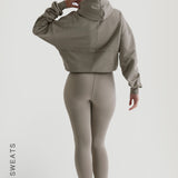 The Structured Bomber Jacket - Quiet Sage