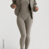 The Structured Bomber Jacket - Quiet Sage