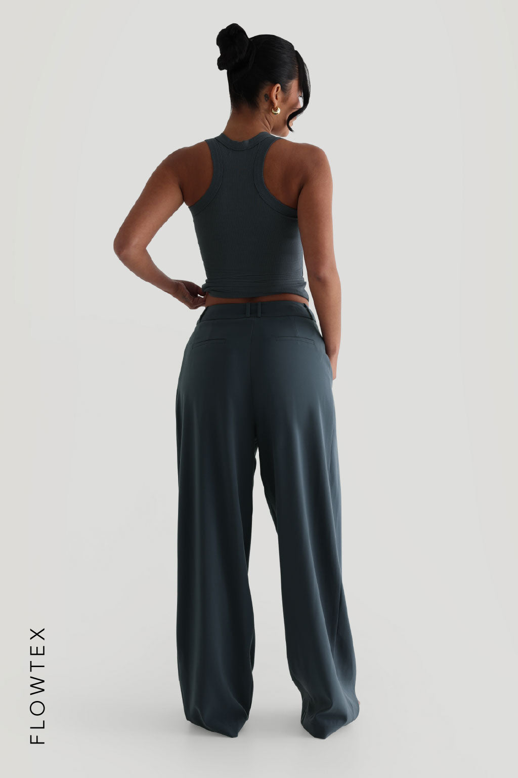 The Ivy Wide-Leg Trousers - Serene