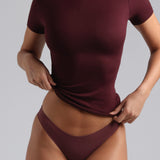 Mist Short Sleeve T-Shirt - Black Cherry