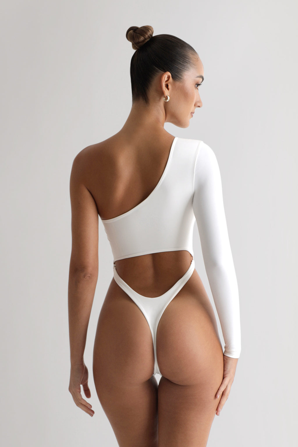 Monique One Piece Swimsuit  - White