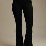 Pro-Technical Flared Leggings - Black