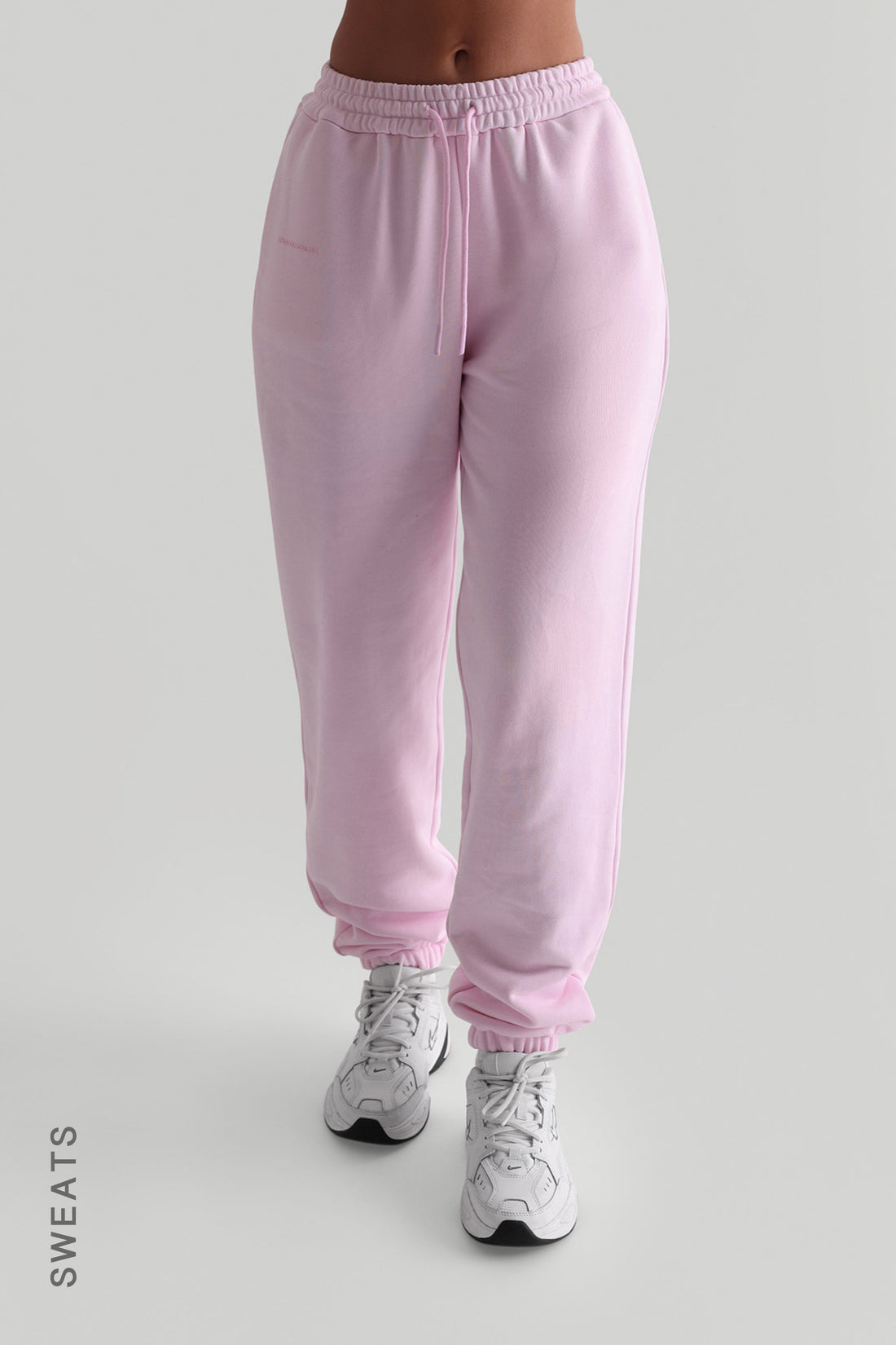 Jogger Fit Sweatpants - Soft Pink
