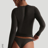 Mist Long Sleeve T-Shirt - Charcoal