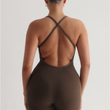 Katy Romper - Brown