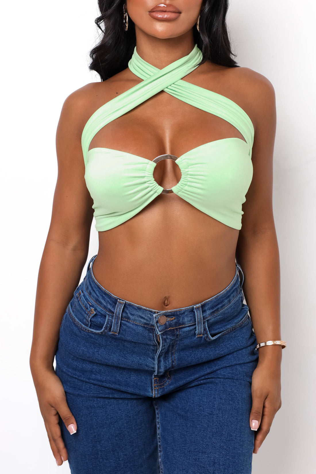 stadig Ups band A Versatile Crop Top - Mint – My Outfit Online