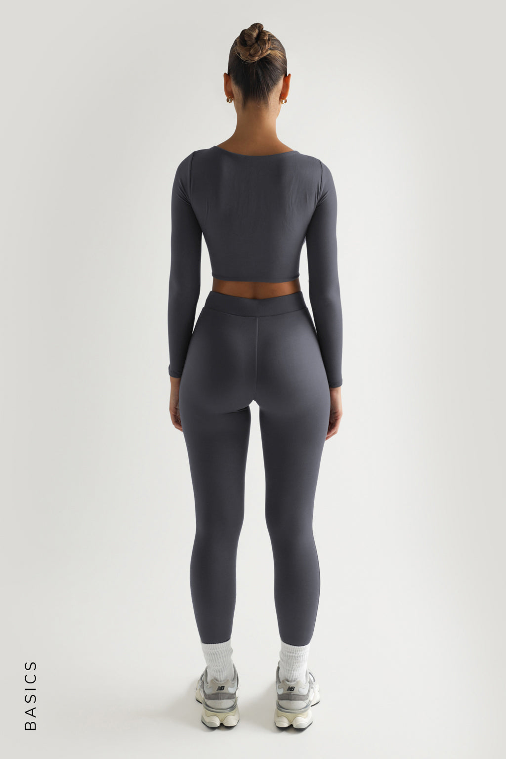 Just High Waisted Leggings - Charcoal
