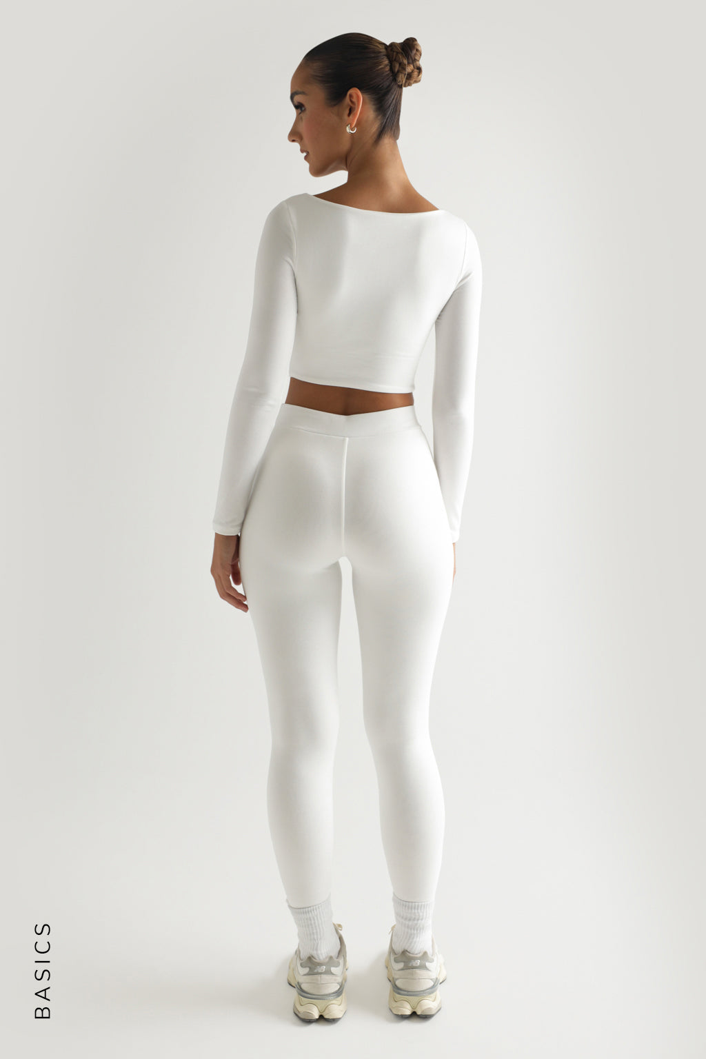 Fancy white leggings best sale