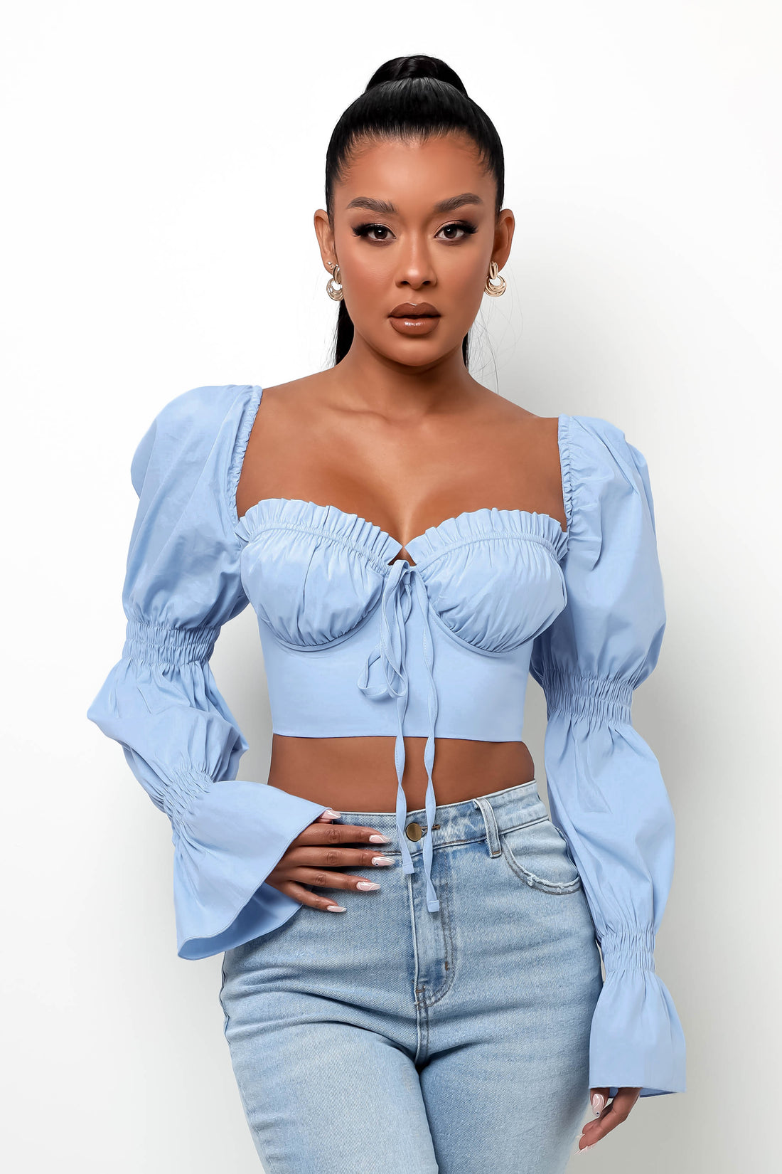 Close Together Long Sleeve - Light Blue