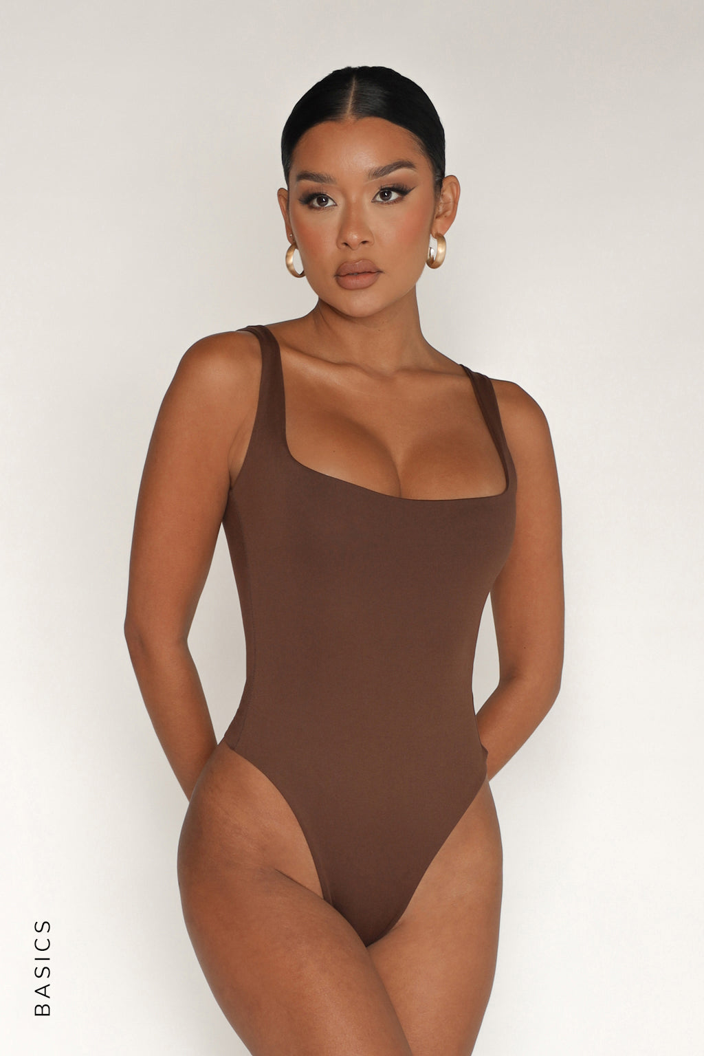 Second Skin Bodysuit - Brown