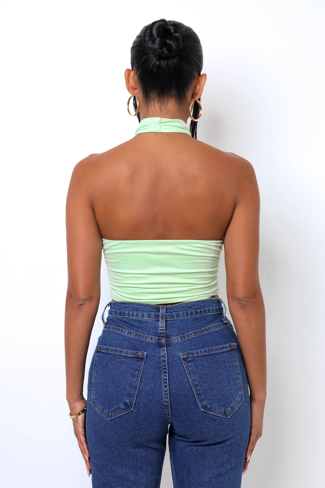 The Wired Crop Top- Mint